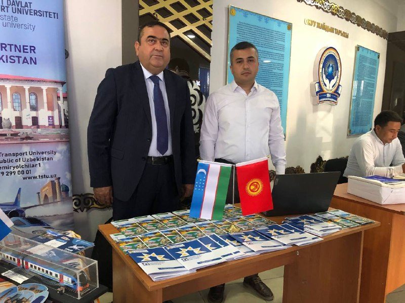 Hamkorlik yo'lida yangi qadamlar: Osh shahrida "Study in Uzbekistan" ko'rgazmasi tashkil etildi