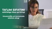 Bugun ish beruvchilarga qanday mutaxassislar kerak? Umummilliy ish beruvchilar so'rovnomasi boshlanadi