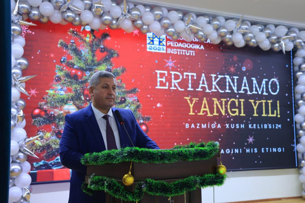 Buxoro davlat pedagogika institutida professor-o‘qituvchilar va xodimlar ishtirokida “Yangi yil – yangi orzular” nomli bayram tadbiri ko‘tarinki ruhda bo‘lib o‘tdi