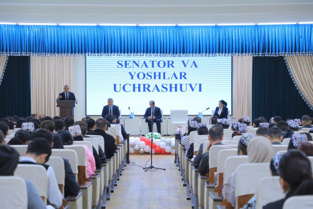Buxoro davlat pedagogika institutida “Senator va yoshlar uchrashuvi” bo‘lib o‘tdi