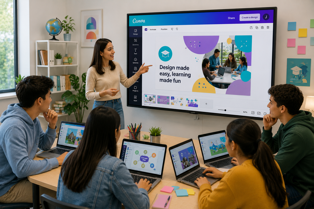 Canva Education: ta'lim uchun bepul dizayn va ijodiy platforma