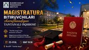 Magistratura bitiruvchilari sharaflanadigan tantanali oqshom!