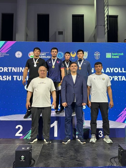 Yunon-rum kurashi bo‘yicha O‘zbekiston kubogida Buxoro davlat pedagogika instituti talabasi Behruz Barnoyev 97 kg vazn toifasida chempion bo‘ldi