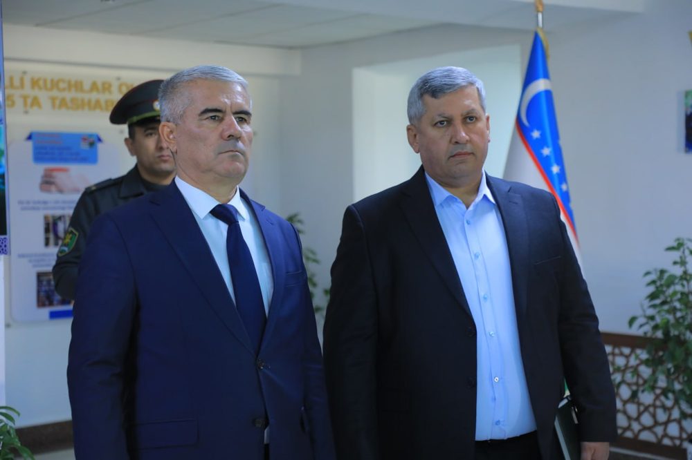 Buxoro viloyati hokimi Botir Zaripov Buxoro davlat pedagogika institutining Harbiy ta’lim fakultetida amalga oshirilayotgan ishlar bilan tanishdi