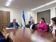 Профессор университета Эге (Турция) в Бухарском государственном педагогическом институте