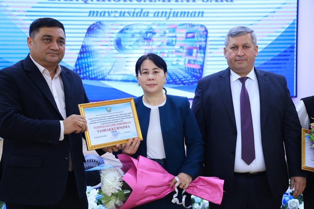 “ILM VA AYOL: BARQAROR JAMIYAT SARI” Viloyat miqyosida ilmiy-ma’rifiy anjuman bo‘lib o‘tdi