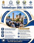 TalabaExpo–2026 Buxoro — kelajak kasbingiz sari muhim qadam!