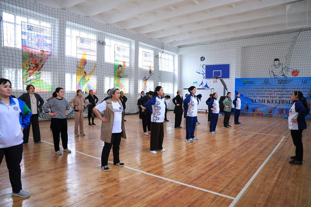 BuxDPIda “BuxDPI Ayollar sport klubi” tashabbusi bilan navbatdagi sport tadbiri o‘tkazildi