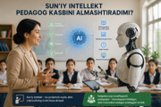Sun'iy intellekt pedagog kasbini almashtiradimi?