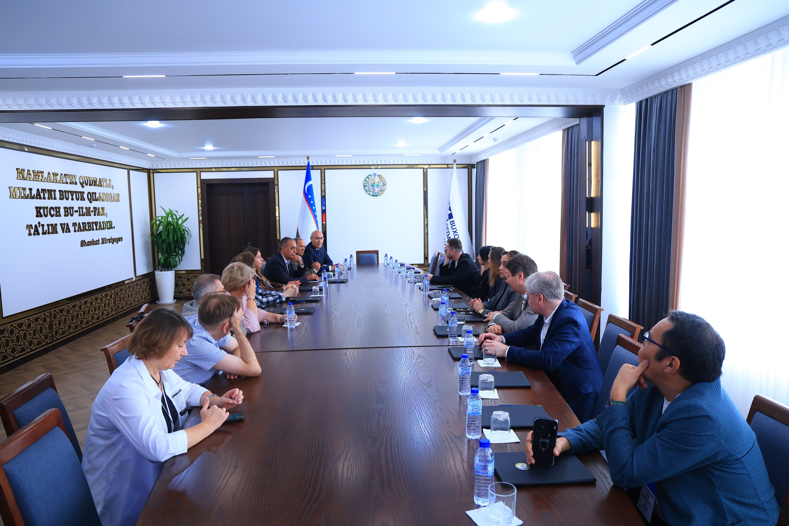 International Academic Meeting with Russian Scholars Held at Bukhara State Pedagogical Institute