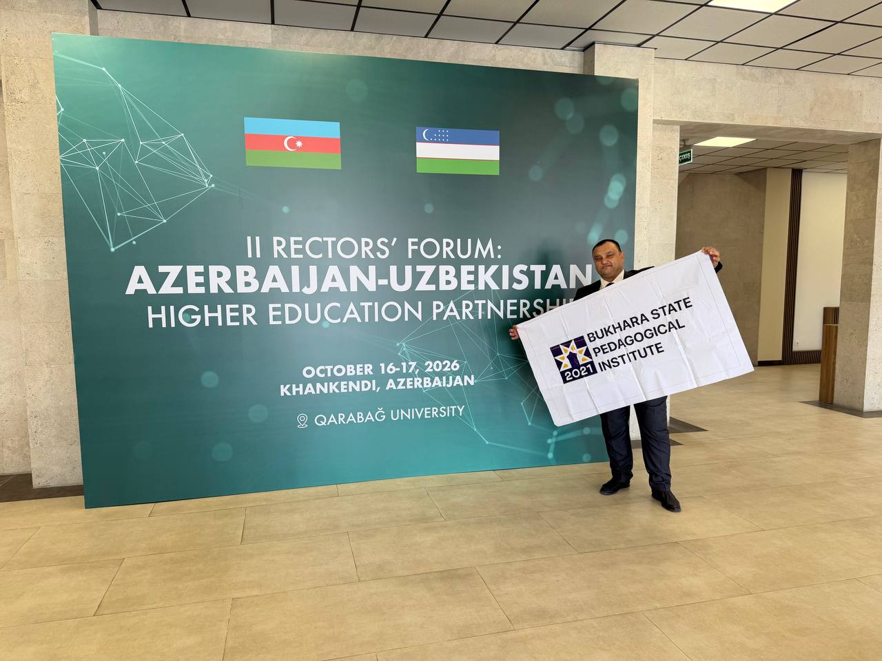 BSPI Delegation Takes Part in the 2nd Uzbekistan–Azerbaijan Rectors’ Forum