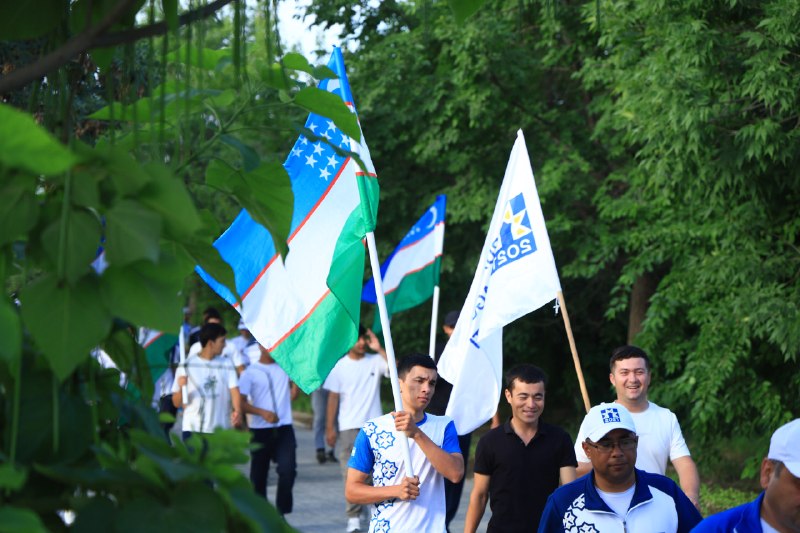 CHORSHANBA — SPORT KUNI: "Sport sog'lomlashtirish" tadbiri bo'lib o'tmoqda