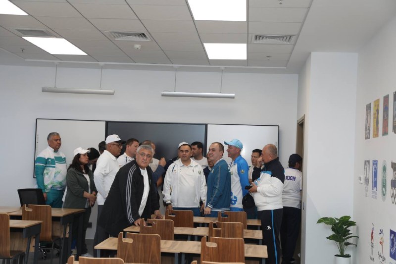 Rectors of higher education institutions got acquainted with the sports facilities of the Olympic Village
