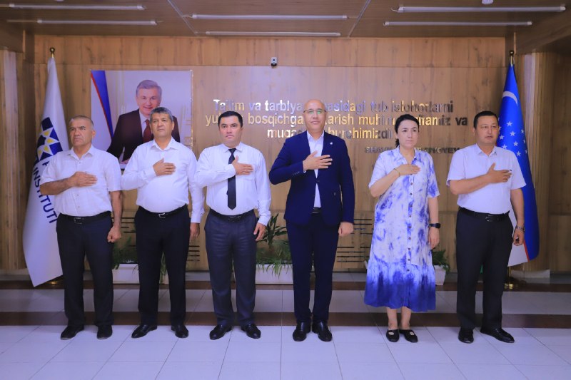 Buxoro davlat pedagogika institutida kun davlat madhiyasi bilan boshlandi