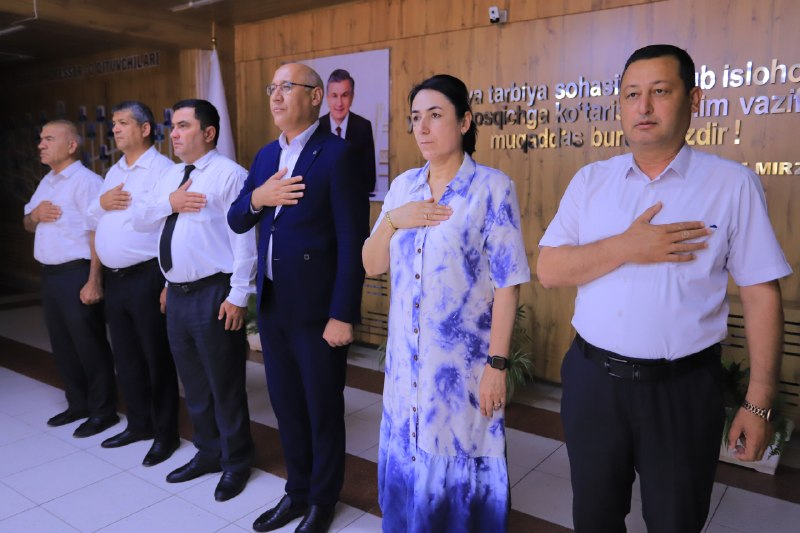 Buxoro davlat pedagogika institutida kun davlat madhiyasi bilan boshlandi
