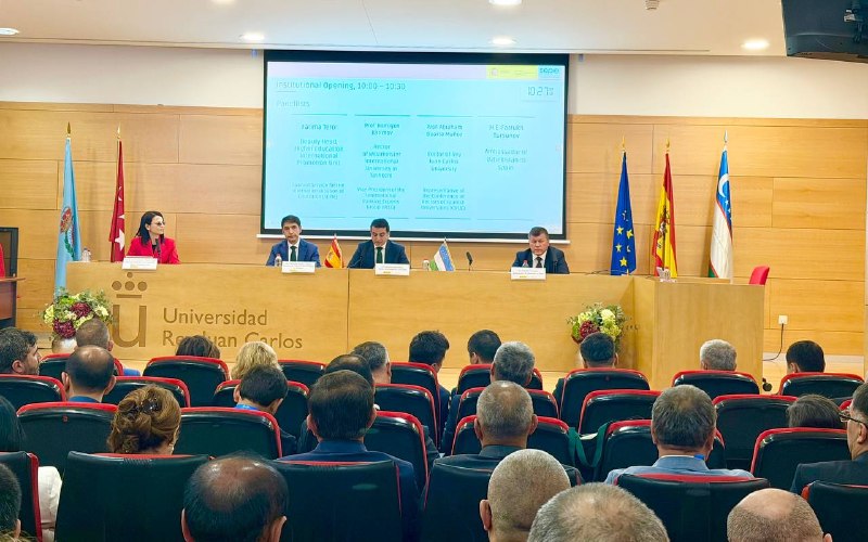 Madridda O'zbekiston va Ispaniya OTMlari rektorlarining birinchi forumi boshlandi
