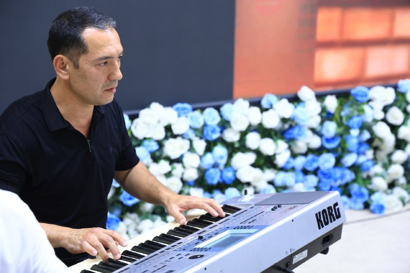 The reporting concert of the “Sharq gavhari” ensemble was organized at a high level