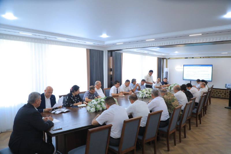 A rector's briefing meeting was held at Bukhara State Pedagogical Institute