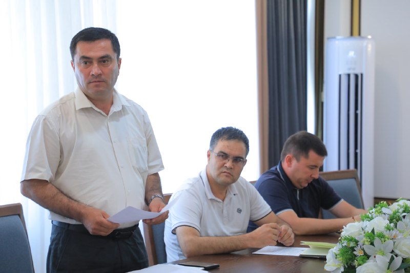 A rector's briefing meeting was held at Bukhara State Pedagogical Institute