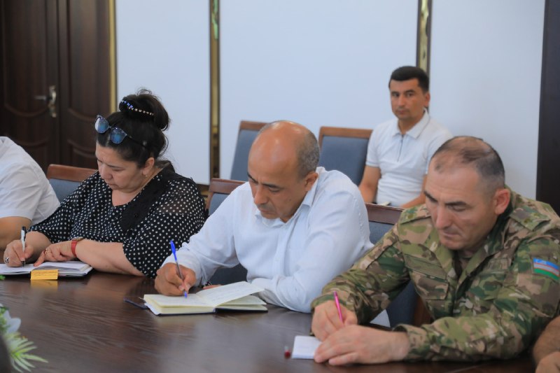 A rector's briefing meeting was held at Bukhara State Pedagogical Institute