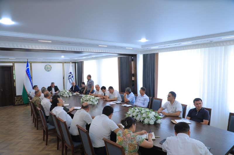 A rector's briefing meeting was held at Bukhara State Pedagogical Institute