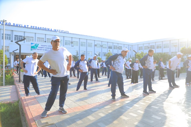 Sog'lom tong — sport va faollik bilan boshlangan kun