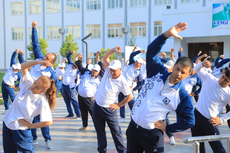 Sog'lom tong — sport va faollik bilan boshlangan kun