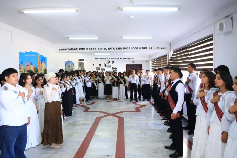 Buxoro davlat pedagogika instituti Akademik litseyi — 2026-yilgi bitiruv marosimi