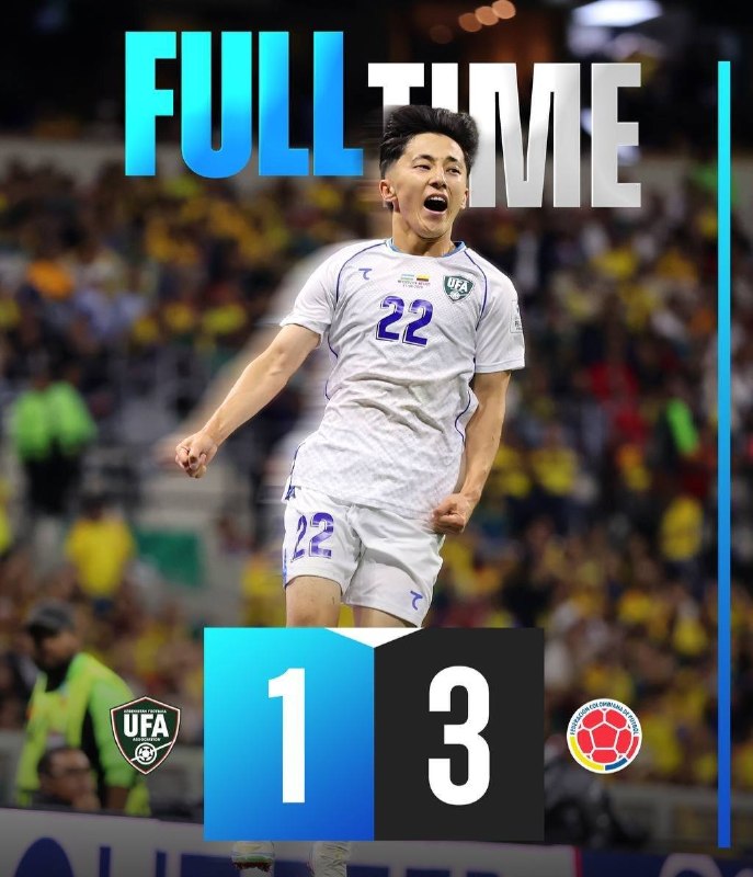 😔 We ended our first match at the World Cup in defeat. Today the lads gave their all. But our opponent proved stronger.