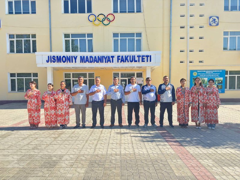 Buxoro davlat pedagogika institutida kun davlat madhiyasi bilan boshlandi