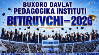 “BITIRUVCHI–2026” tantanali diplom topshirish marosimi bo‘lib o‘tdi