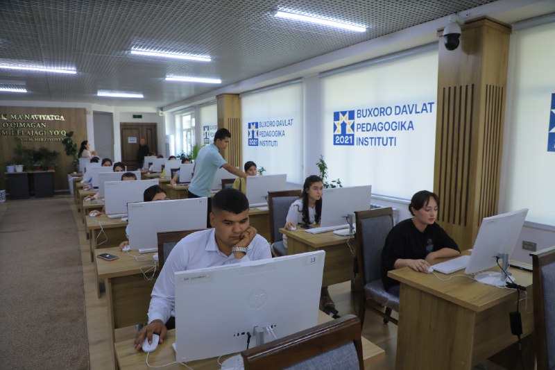 “Kitobxonlik madaniyati” yo‘nalishi bo‘yicha test sinovlari davom etmoqda