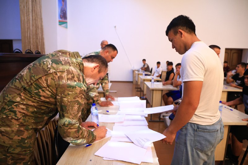 Chaqiriqqacha harbiy ta’lim yo‘nalishi bo‘yicha kasbiy (ijodiy) imtihonlar davom etmoqda