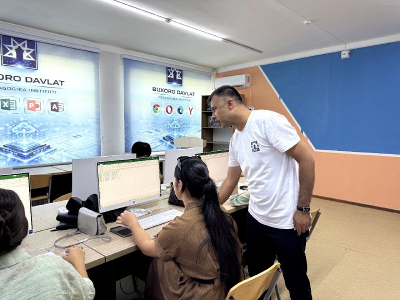 "IT, Kompyuter savodxonligi va Startap tashabbuslari" to'garagining navbatdagi mashg'uloti tashkil etildi