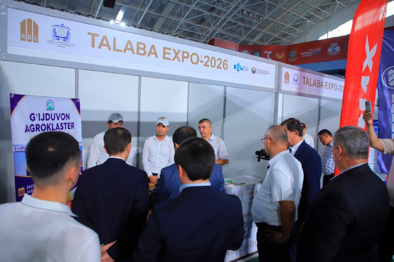 Buxoroda "Talaba Expo–2026" kasb ko'rgazmasi — kelajak sari muhim qadam