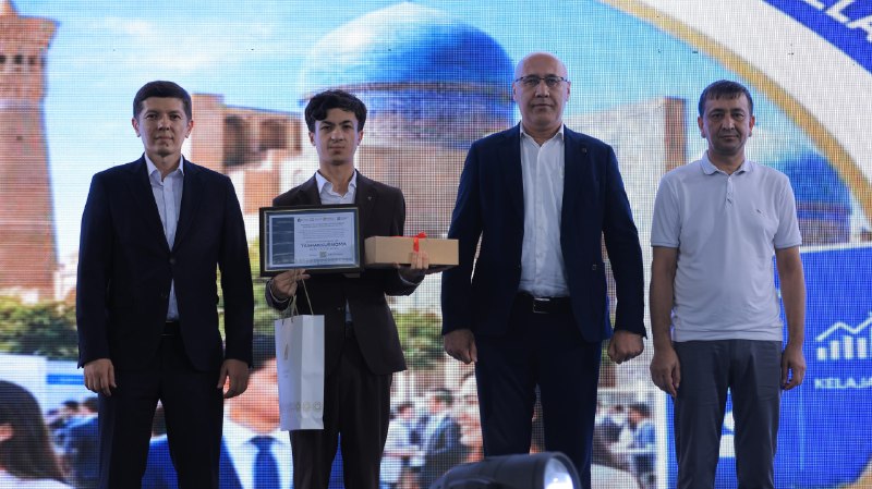 Yana bir yutuq — yana bir e'tirof! Jamoamiz "Kelajakka qadam" dasturi doirasida Tashakkurnoma bilan taqdirlandi