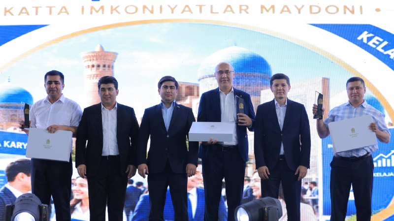 Yana bir e'tirof — yana bir yutuq! "Kelajakka qadam" dasturi doirasida Tashakkurnoma bilan taqdirlandi