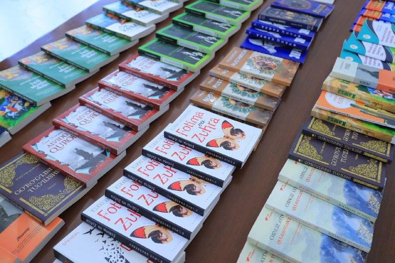 BuxDPI kutubxona fondi 150 dona yangi badiiy adabiyot bilan boyitildi