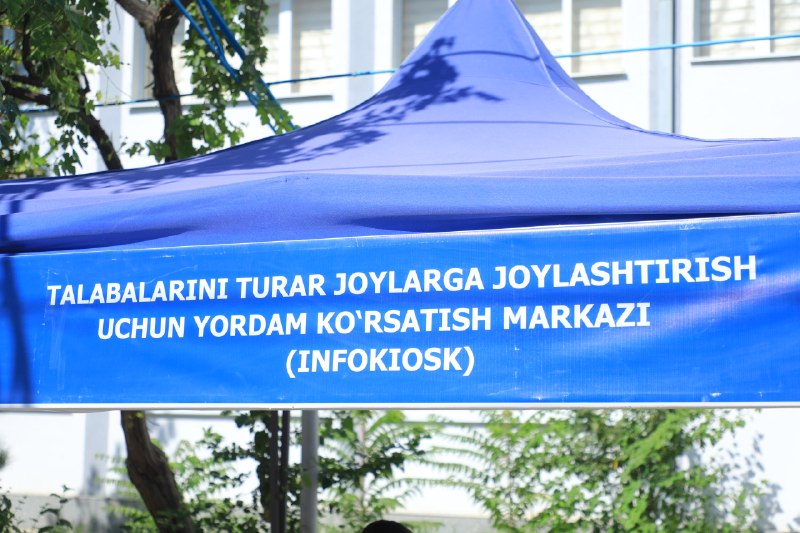 Talabalar turar joyi va ijara xonadonlari bo'yicha ma'lumotlar markazi tashkil etildi
