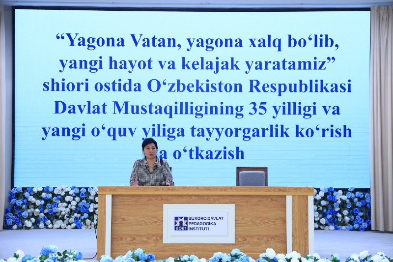 "Yagona Vatan, yagona xalq bo'lib, yangi hayot va kelajak yaratamiz" — Mustaqillikning 35 yilligiga tayyorgarlik