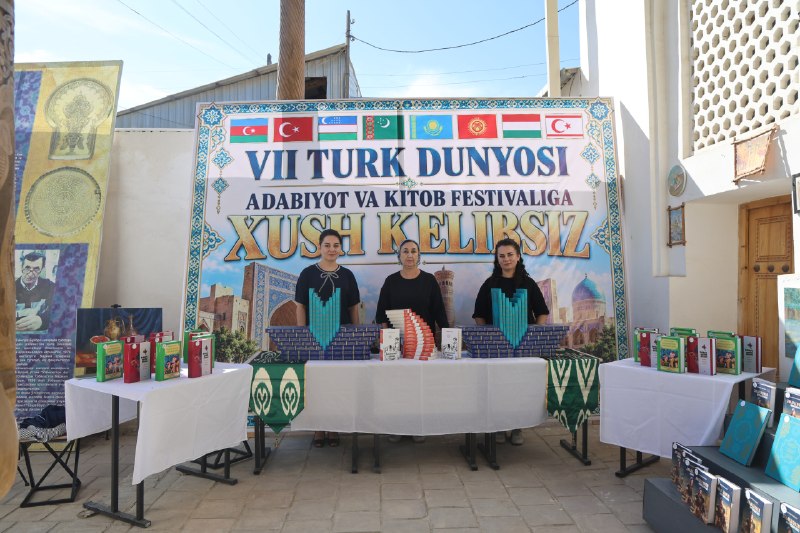 VII Turk dunyosi adabiyot va kitob festivali doirasida tarix va ijod uyg‘unligi!