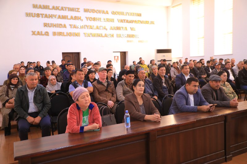 Harbiy ta’lim fakultetida ota-onalar yig‘ilishi bo‘lib o‘tdi